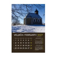 Zidni kalendar HRVATSKI PEJSAŽI