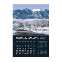Zidni kalendar HRVATSKI PEJSAŽI