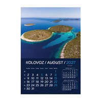 Zidni kalendar HRVATSKI PEJSAŽI