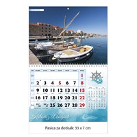 Zidni kalendar JADRAN