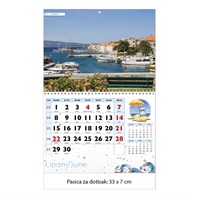 Zidni kalendar JADRAN