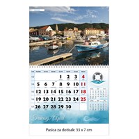 Zidni kalendar JADRAN