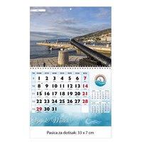 Zidni kalendar JADRAN