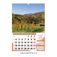 Zidni kalendar KRAJOLICI