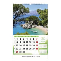 Zidni kalendar KRAJOLICI