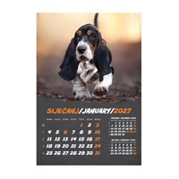 Zidni kalendar KUĆNI LJUBIMCI