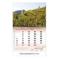 Zidni kalendar LJEPOTE PRIRODE