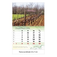 Zidni kalendar LJEPOTE PRIRODE