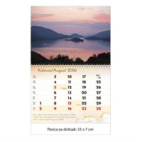 Zidni kalendar LJEPOTE PRIRODE