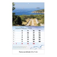 Zidni kalendar LJEPOTE PRIRODE