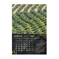 Zidni kalendar MASLINE
