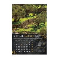 Zidni kalendar MASLINE