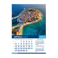 Zidni kalendar MORE