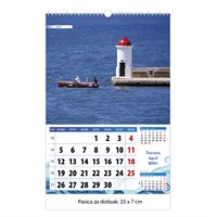 Zidni kalendar MORE