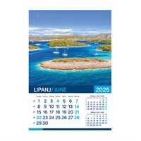 Zidni kalendar MORE