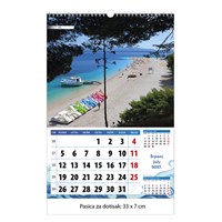 Zidni kalendar MORE