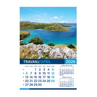 Zidni kalendar MORE