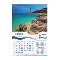 Zidni kalendar MORE