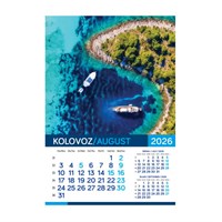 Zidni kalendar MORE
