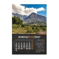 Zidni kalendar NACIONALNI PARKOVI