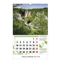 Zidni kalendar NACIONALNI PARKOVI