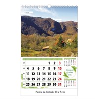Zidni kalendar NACIONALNI PARKOVI