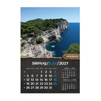 Zidni kalendar NACIONALNI PARKOVI