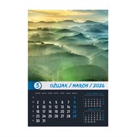 Zidni kalendar OKOM SANJARA