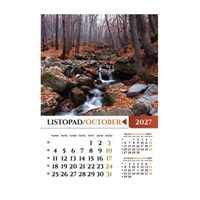 Zidni kalendar PRIRODA