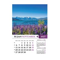 Zidni kalendar PRIRODA