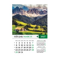 Zidni kalendar PRIRODA
