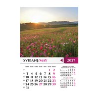 Zidni kalendar PRIRODA