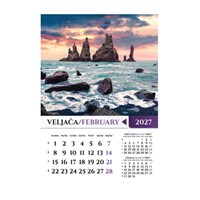 Zidni kalendar PRIRODA