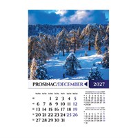 Zidni kalendar PRIRODA