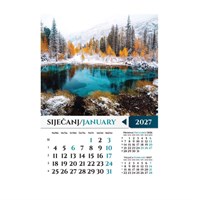 Zidni kalendar PRIRODA