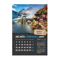 Zidni kalendar PUTUJEM EUROPOM