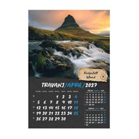 Zidni kalendar PUTUJEM EUROPOM