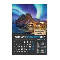 Zidni kalendar PUTUJEM EUROPOM