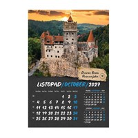 Zidni kalendar PUTUJEM EUROPOM