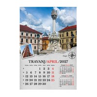 Zidni kalendar PUTUJEM HRVATSKOM
