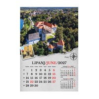 Zidni kalendar PUTUJEM HRVATSKOM
