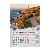 Zidni kalendar PUTUJEM HRVATSKOM