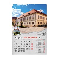 Zidni kalendar PUTUJEM HRVATSKOM