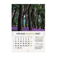Zidni kalendar ŠUMSKA PRIČA