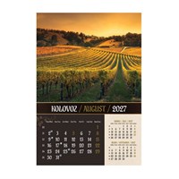 Zidni kalendar VINO