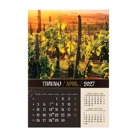 Zidni kalendar VINO