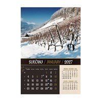 Zidni kalendar VINO