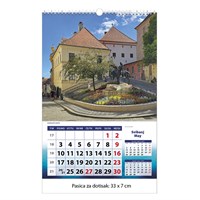 Zidni kalendar ZAGREB