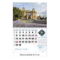 Zidni kalendar ZAGREB