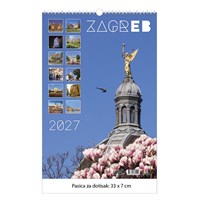Zidni kalendar ZAGREB